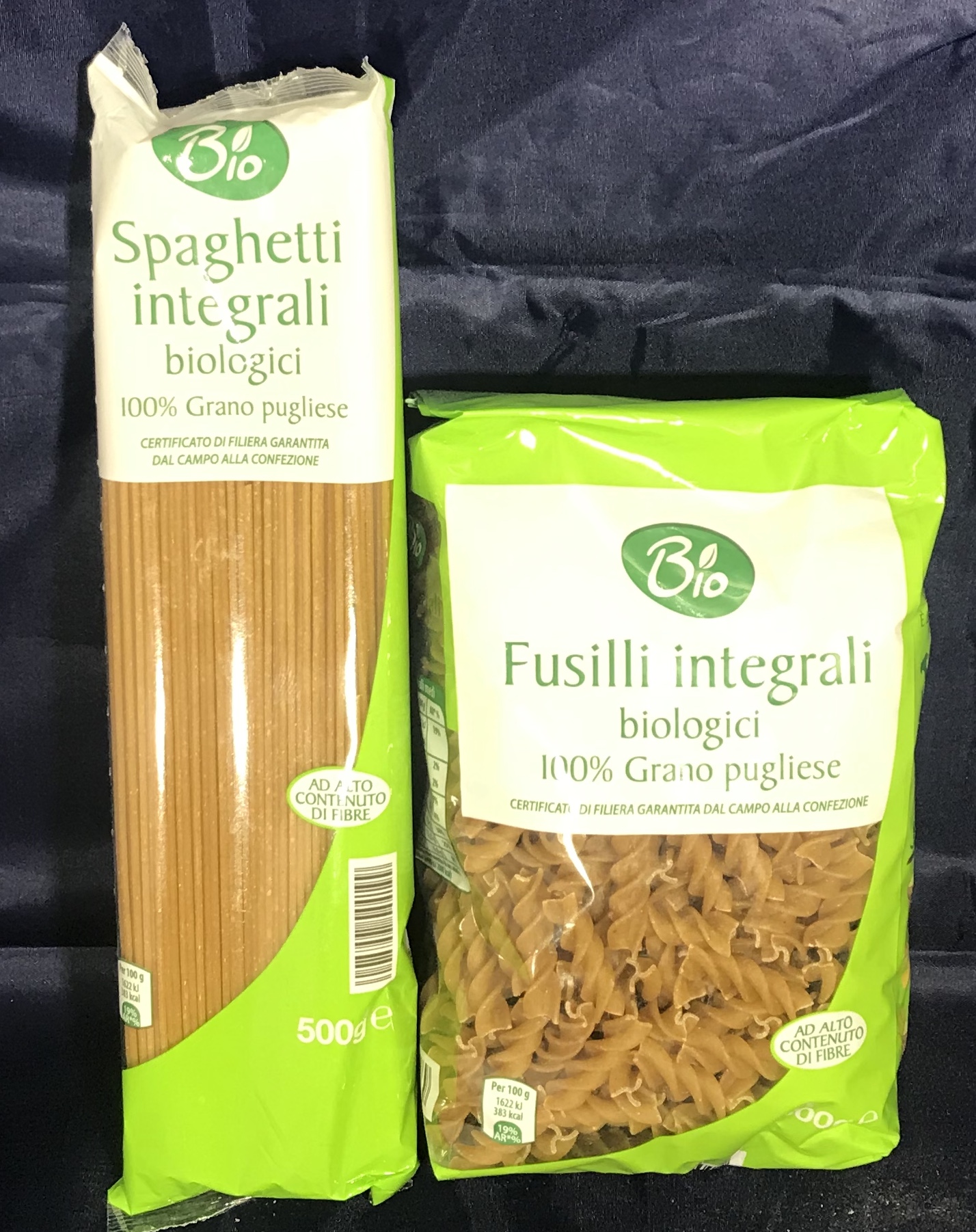 teljeskiőrlésű bio tészta 500g 650.-