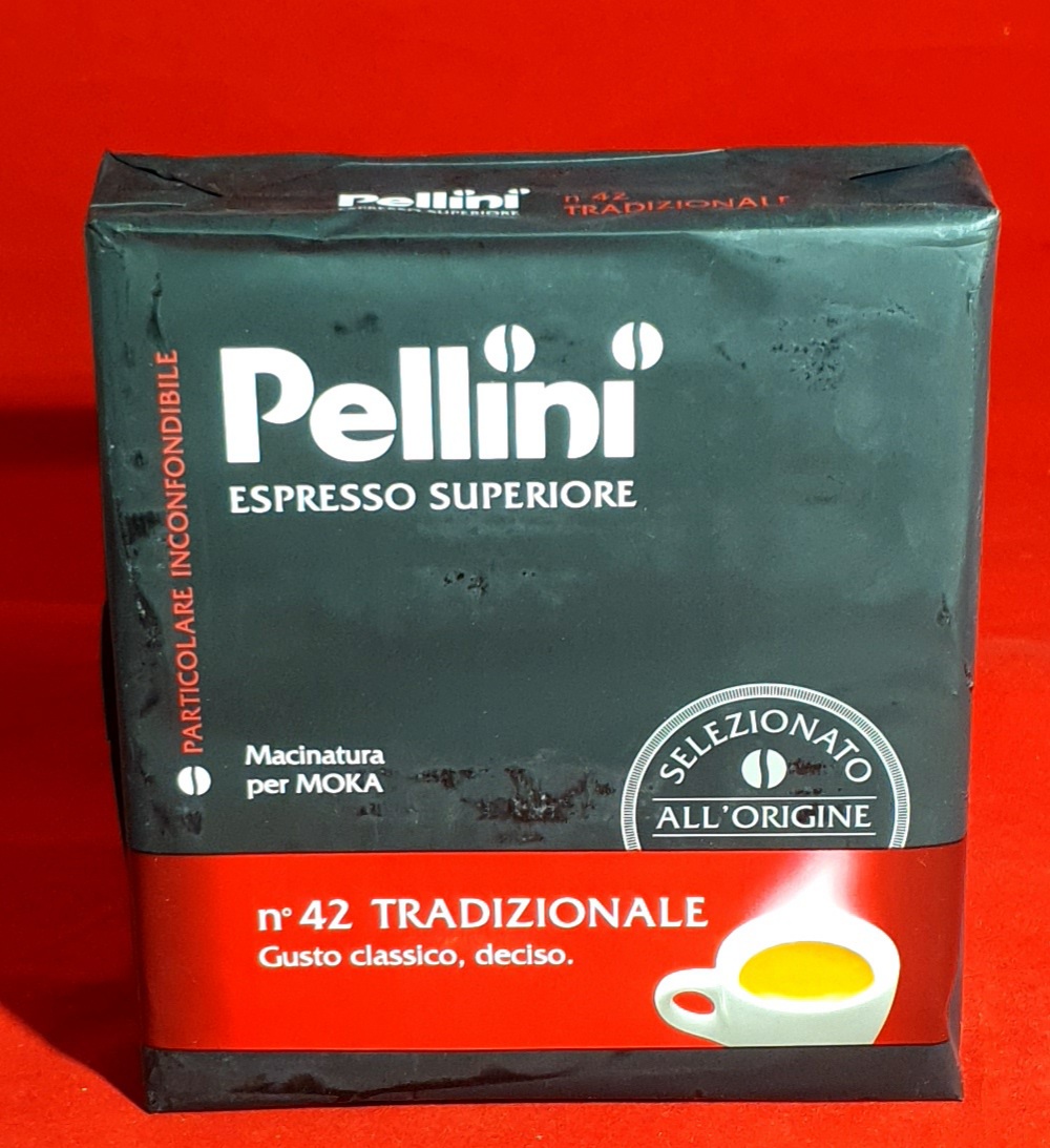 pellini őrölt kávé 2x250g 2100.-